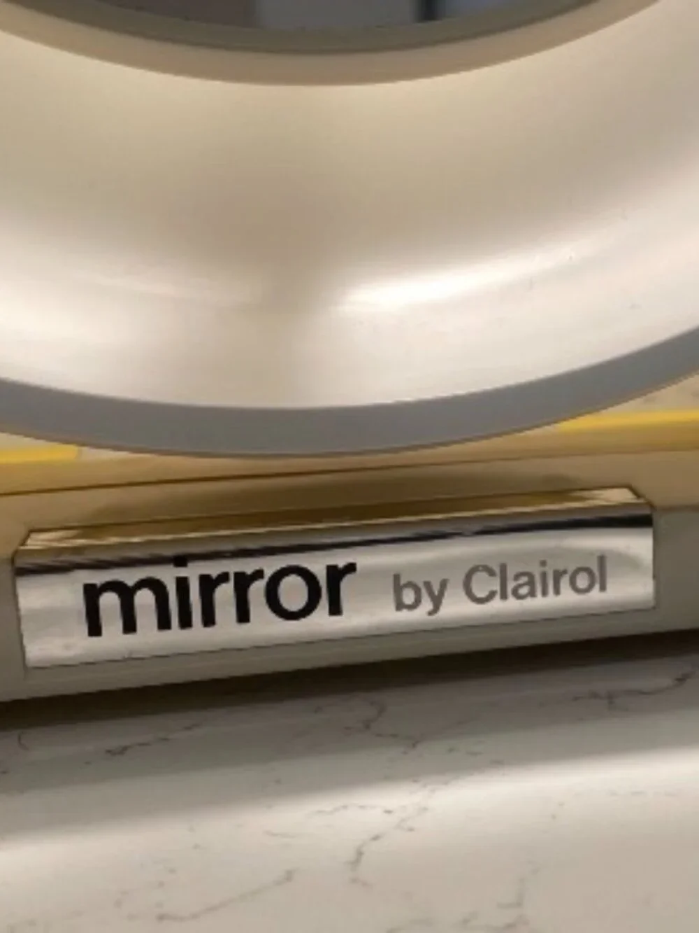 Vintage 1970s MCM Clairol Dual Lighted Makeup Mirror 2 Sided Swivel Vanity Lamp